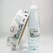 Fabrik Direktverkauf Heiße Schmelze Kleber Bopp -Etikett Pearlized Film Label von Roll for Water Flasche